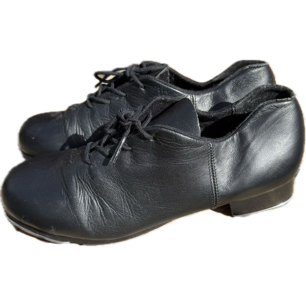 Capezio Cadence Tele Tone Tap Black Shoes 8M CG19